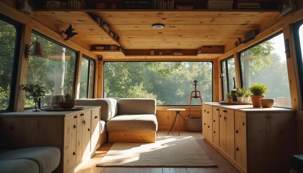 Comment l’aménagement influence la capacité et le volume intérieur d’un fourgon ?