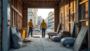 Quelle est la capacité d’un fourgon utilisé pour transporter du matériel de chantier ?