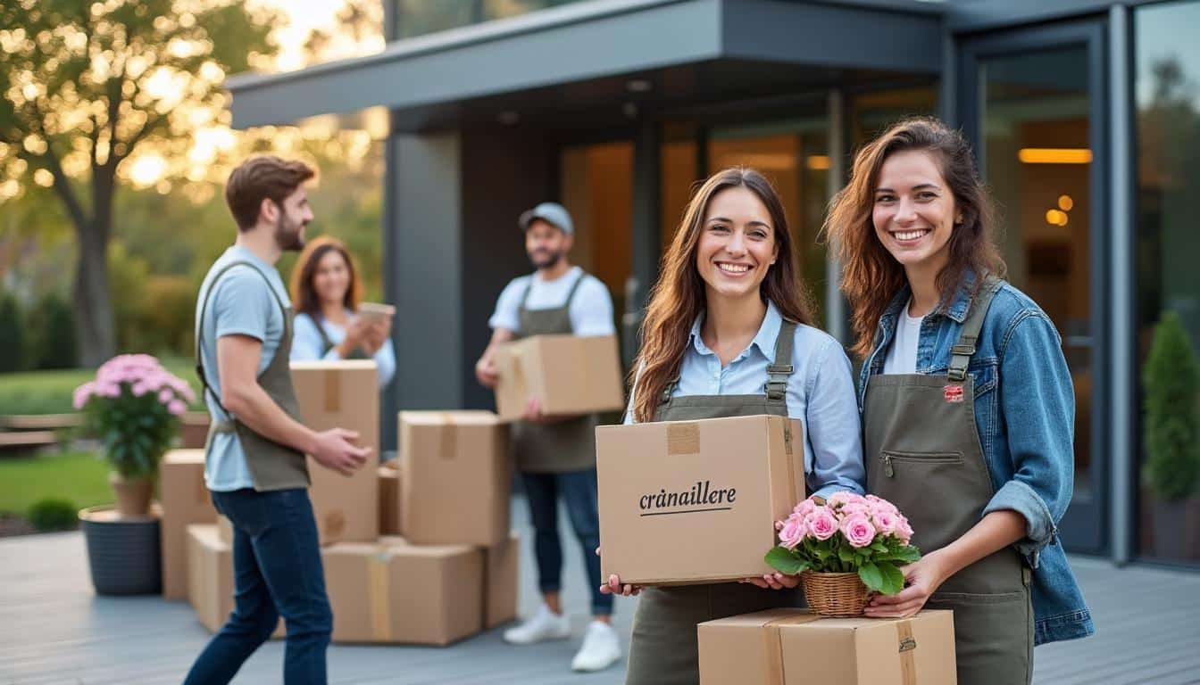 Quels services de livraison sont adaptés pour une crémaillère d’entreprise ?