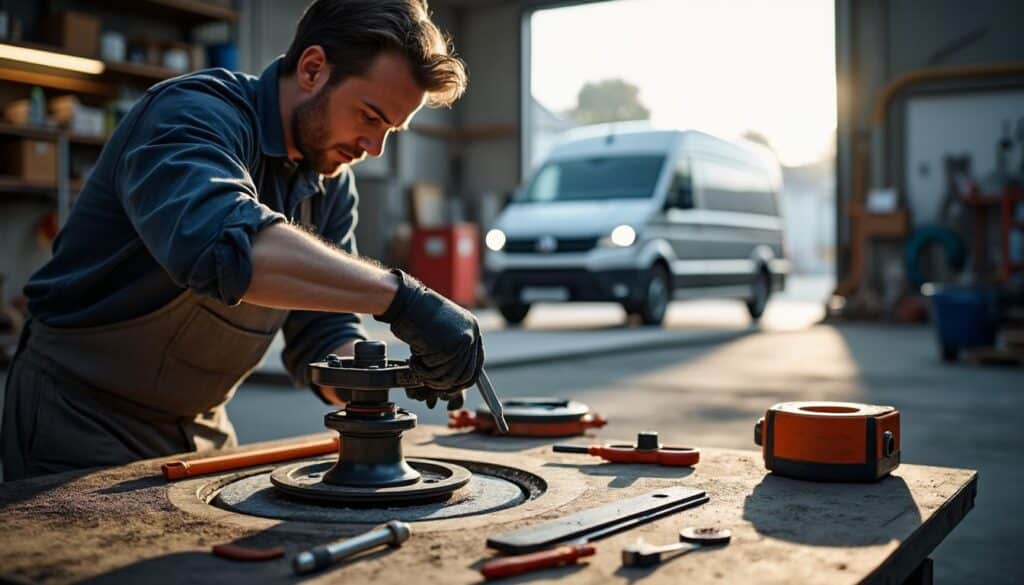 Optimiser les performances de vos utilitaires grâce à une équilibreuse adaptée aux fourgons