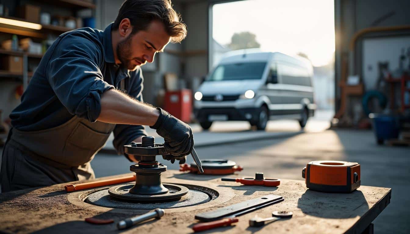 Optimiser les performances de vos utilitaires grâce à une équilibreuse adaptée aux fourgons
