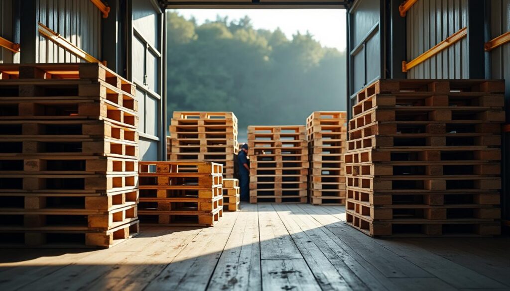 Combien de palettes euro peut-on charger selon la capacité du fourgon utilitaire ?