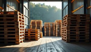 Combien de palettes euro peut-on charger selon la capacité du fourgon utilitaire ?