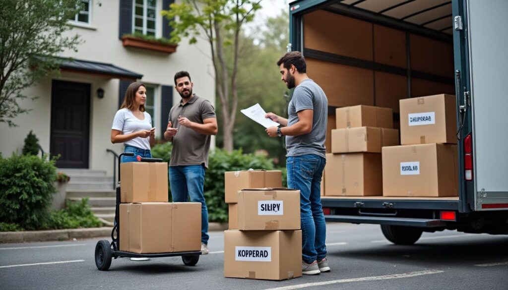 Le planning optimal pour le transport de marchandises lors d'une crémaillère