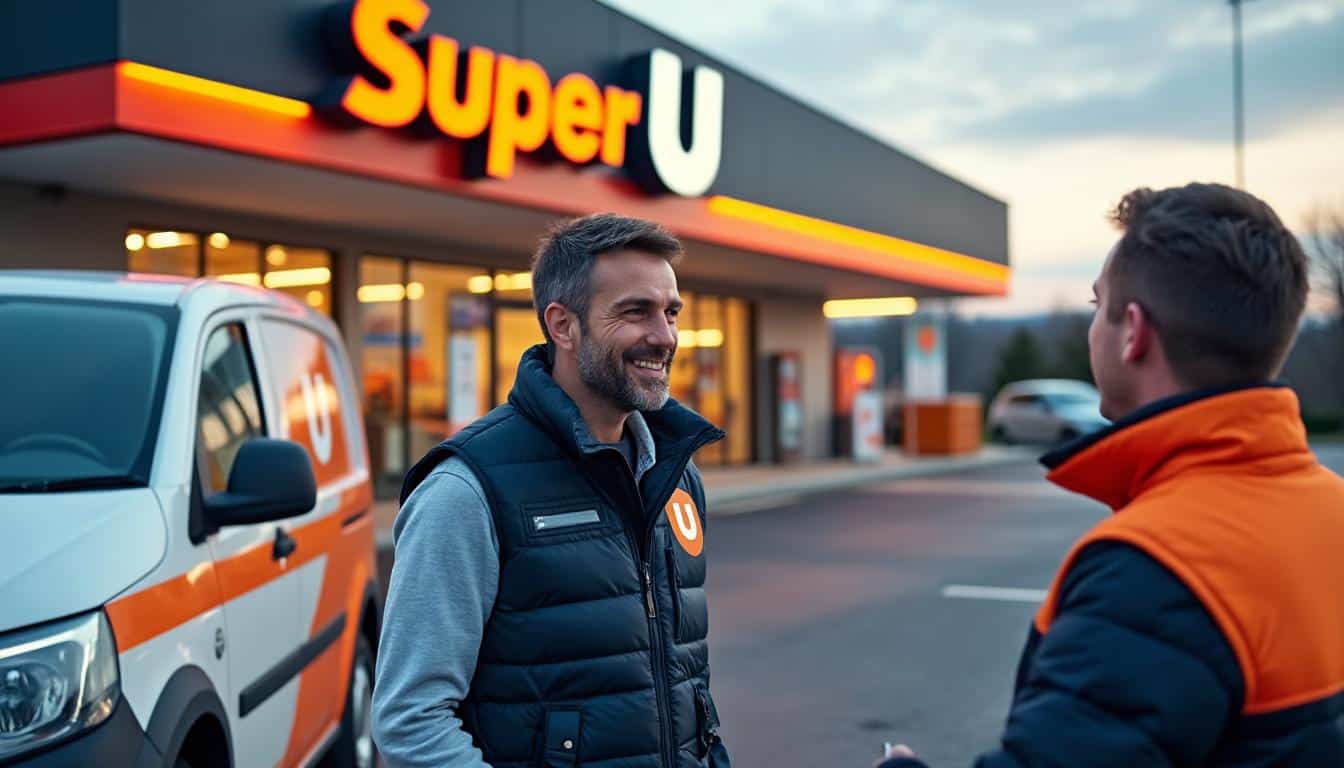 Illustration: Comment fonctionne la location de véhicule utilitaire chez Super U ?