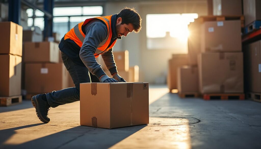 Sécurité et bonnes pratiques lors du ramassage et de la manutention des colis