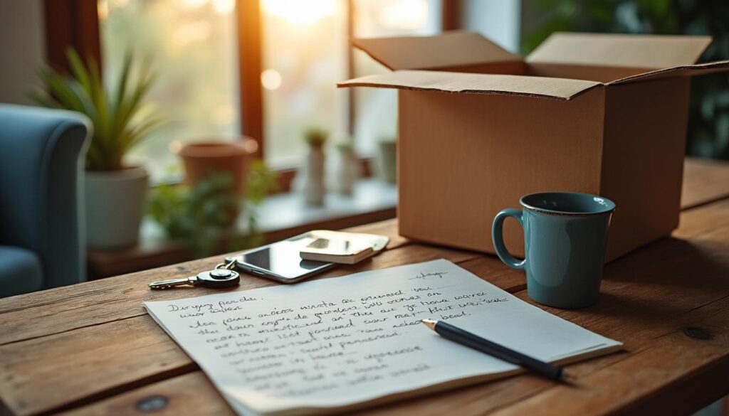 Lettre de déménagement : guide complet pour bien préparer votre changement