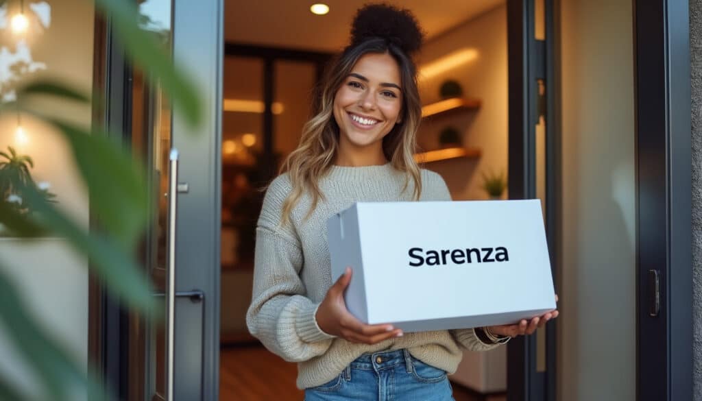 Livraison Sarenza : options rapides, tarifs et conseils pratiques
