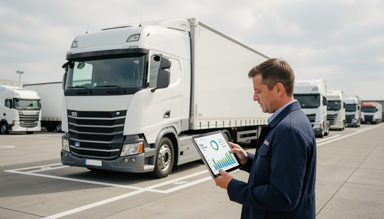 Calcul des émissions de CO2 d’un camion et de sa flotte