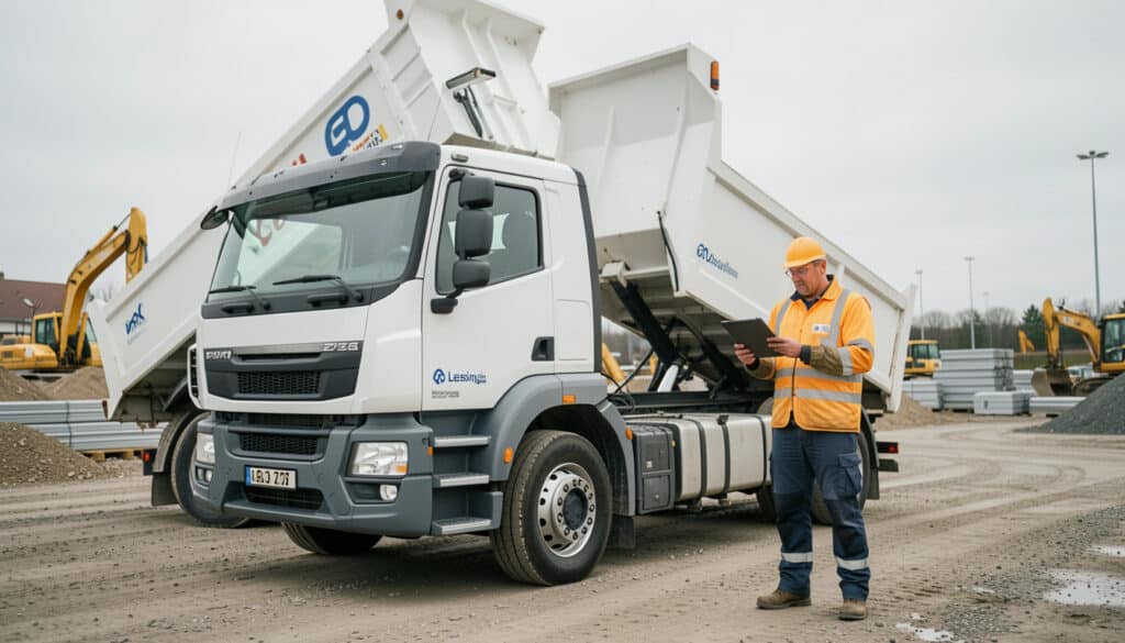 Leasing de camion-benne : quelle formule choisir ?