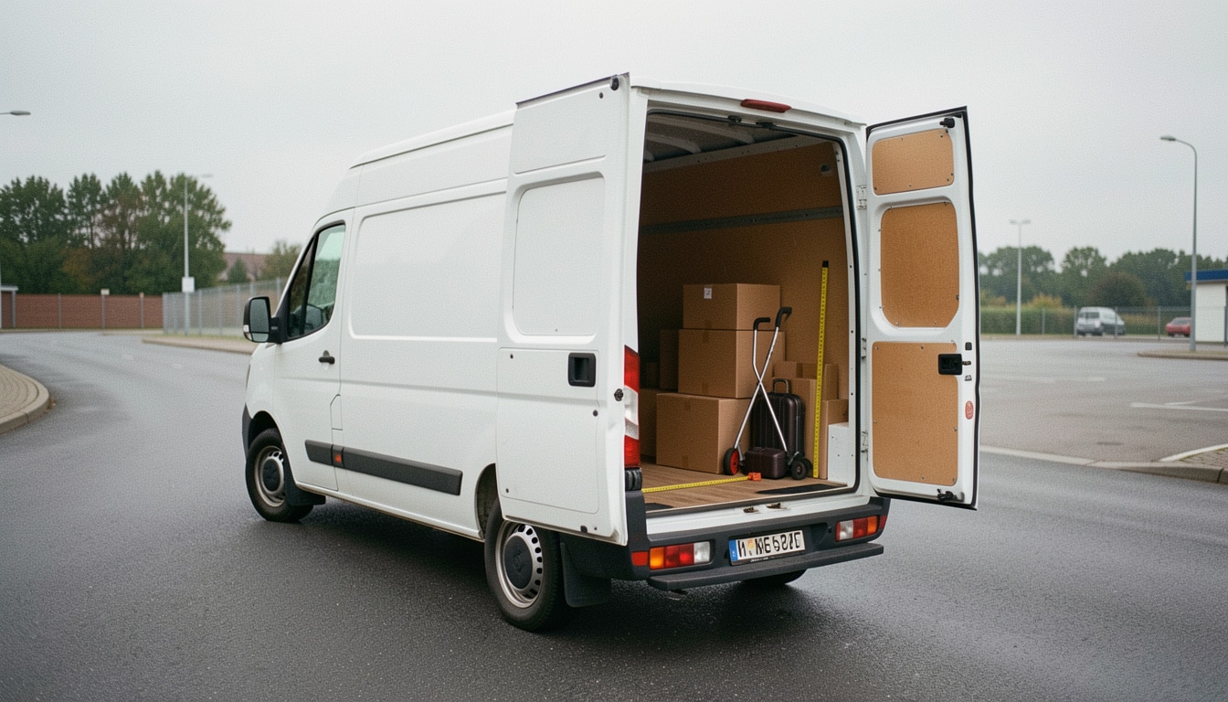 Dimensions d’une camionnette de 6 m³ et capacité utile