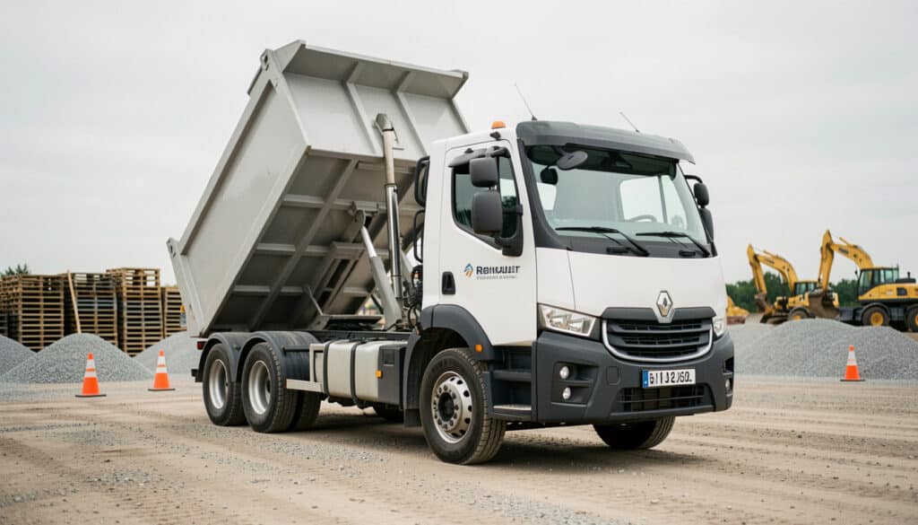 Camion benne Renault : bien le choisir pour vos chantiers