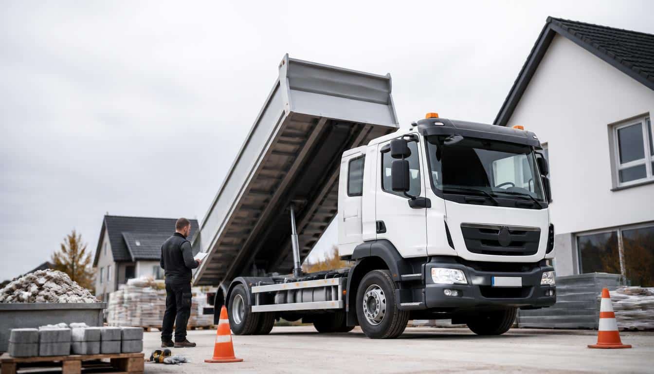 Tarif de location d’un camion benne : le vrai prix